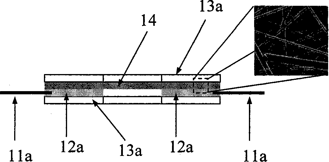 Carbon material dosimeter