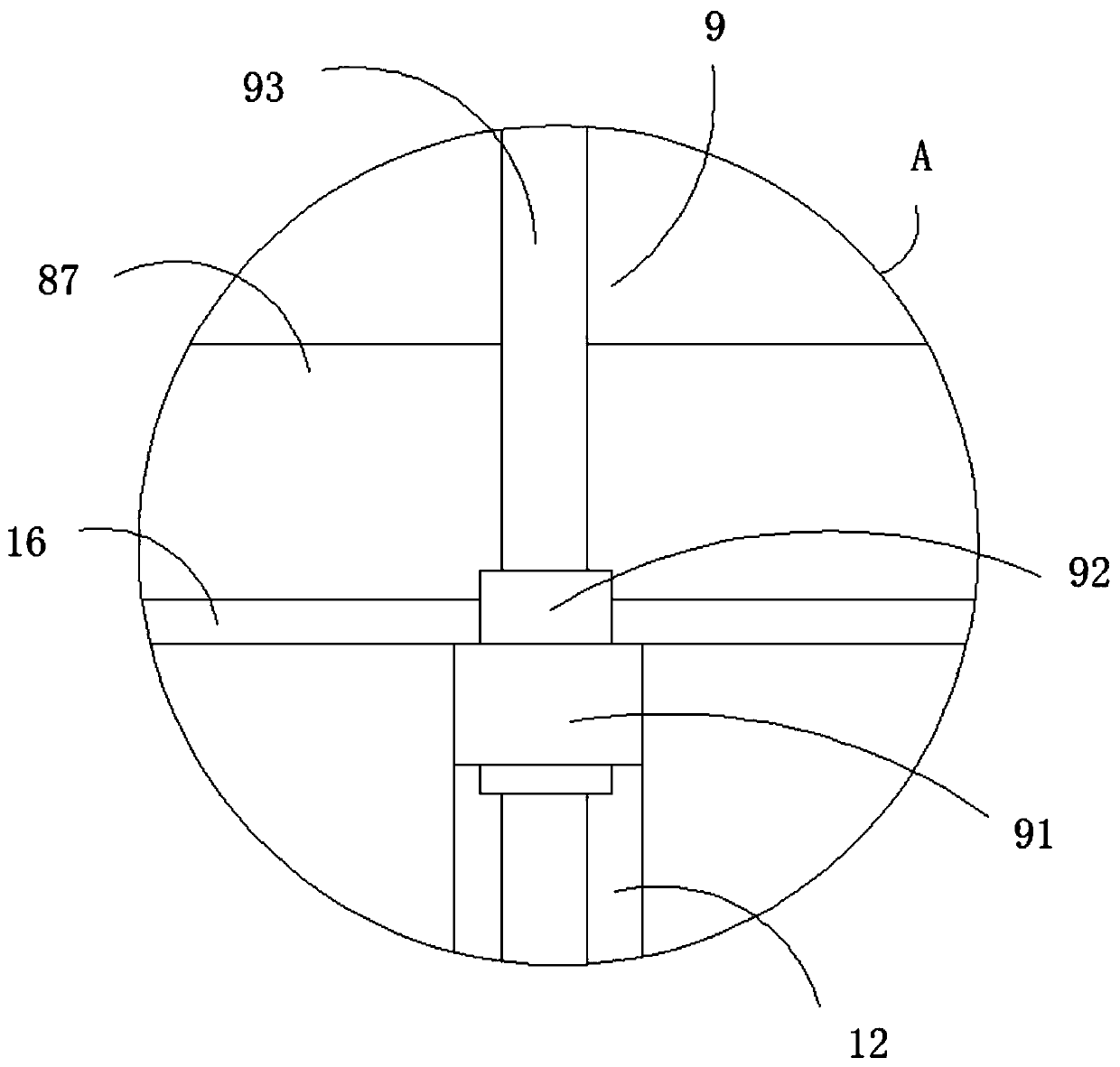 Combined steel ball casting mold