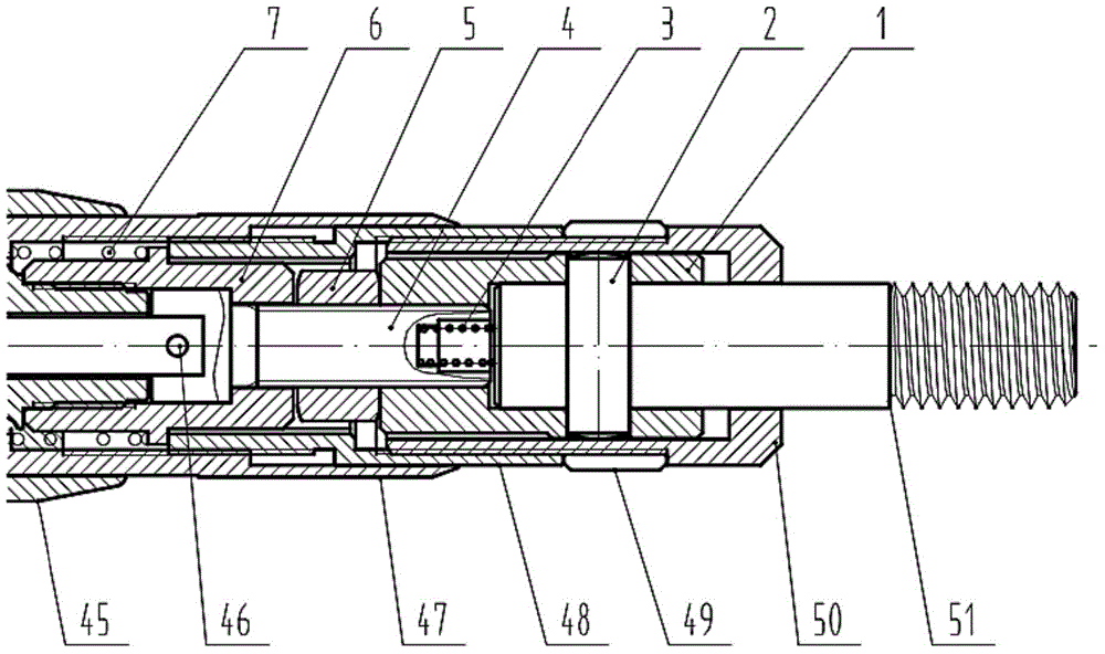 Electric rivet nut tool