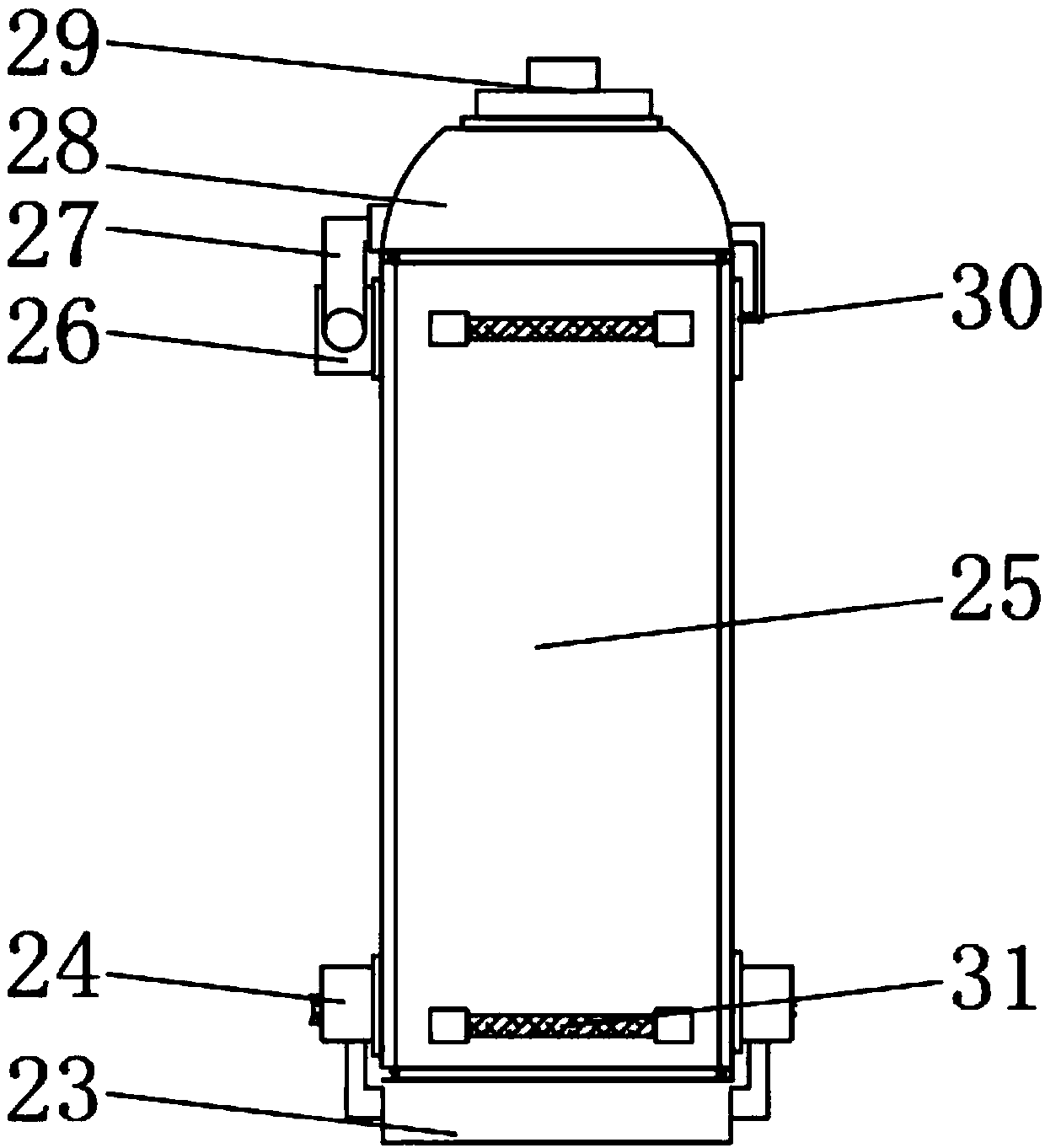 Disinfection and drying equipment for medical apparatuses and instruments