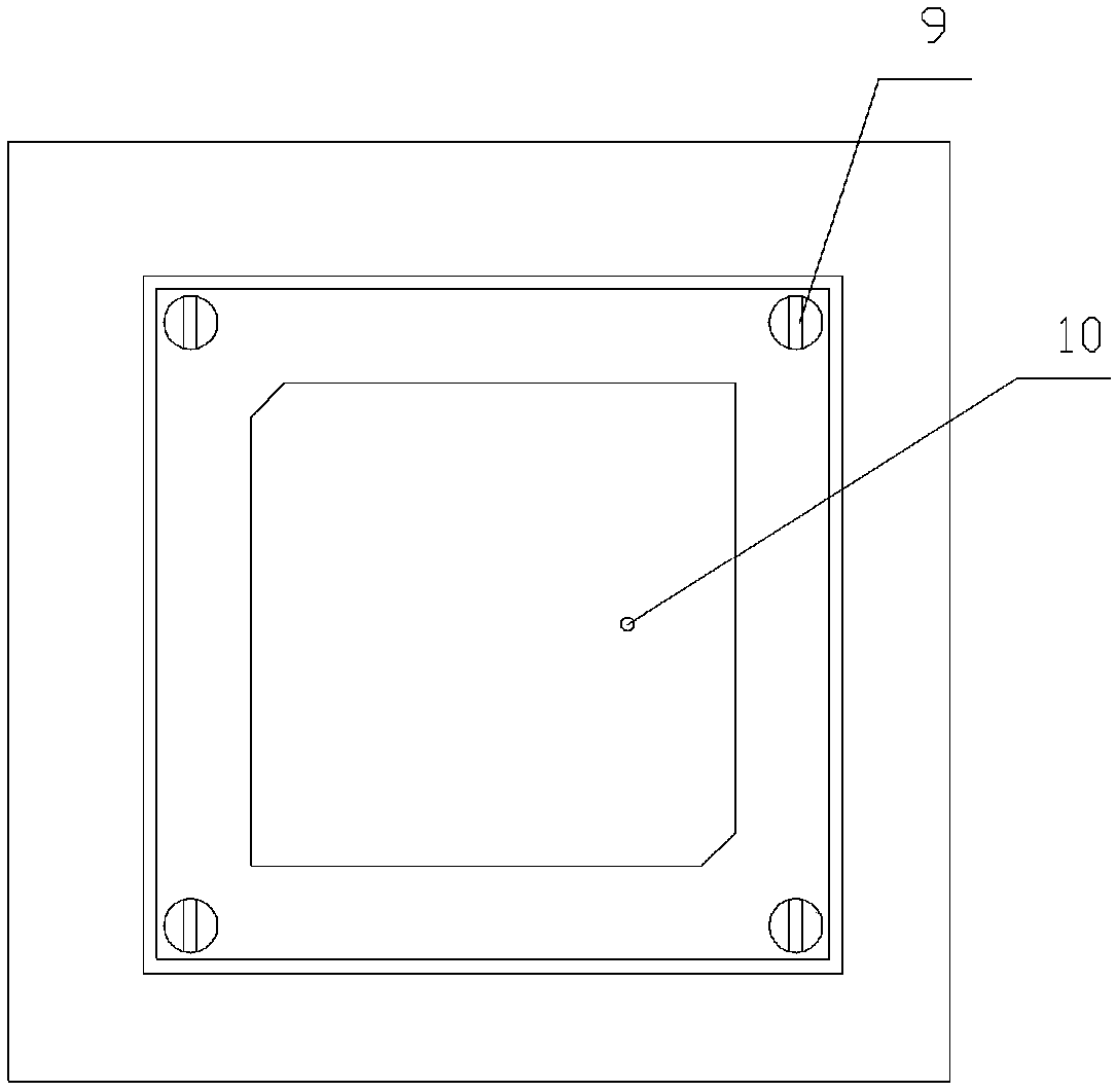 Micro-strip navigation antenna with air back cavity