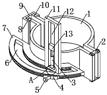 Mounting structure of ultrasonic flowmeter probe