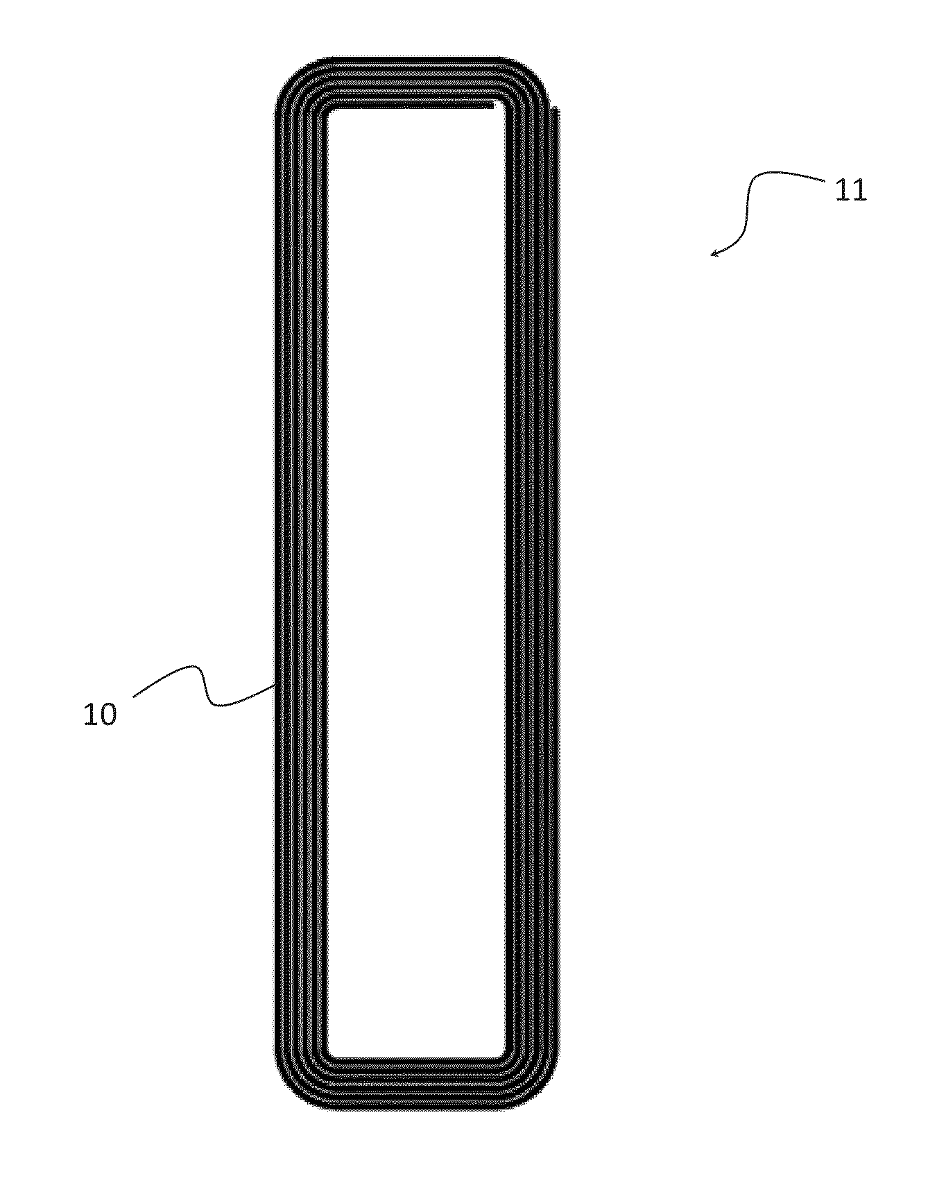 Nmr RF probe coil exhibiting double resonance