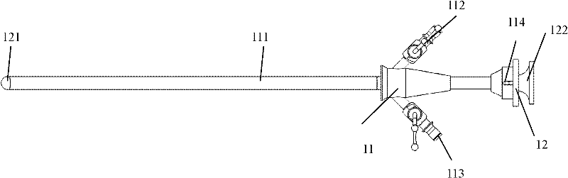 Novel three-dimensional electronic hysteroscopy system and use method thereof