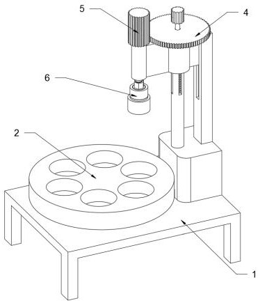 Intelligent assembling device based on robot assembly line