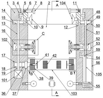 Paint spraying equipment for cylindrical surface