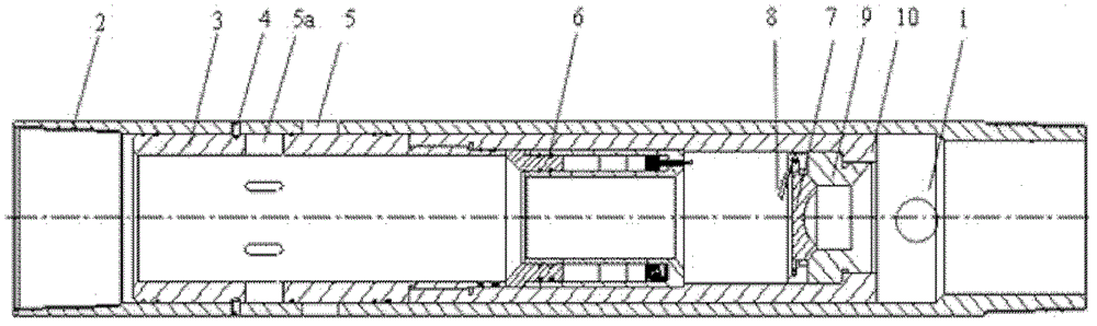 Staged fracturing sliding sleeve for oil well, device and method thereof