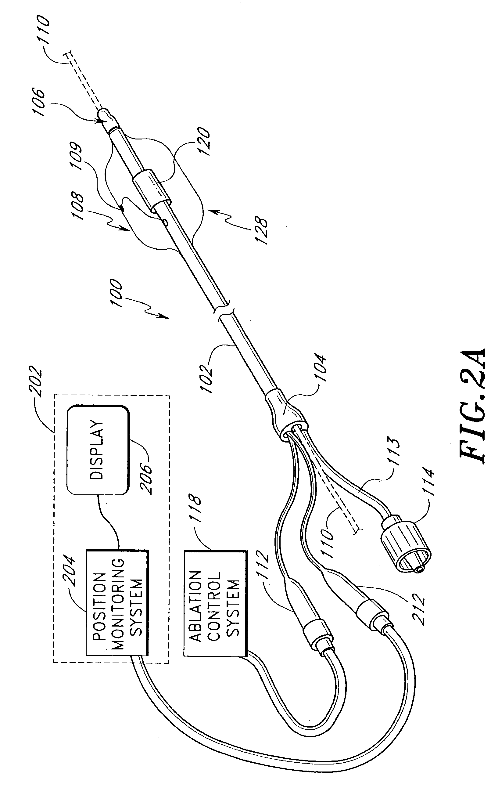 Medical device with sensor cooperating with expandable member