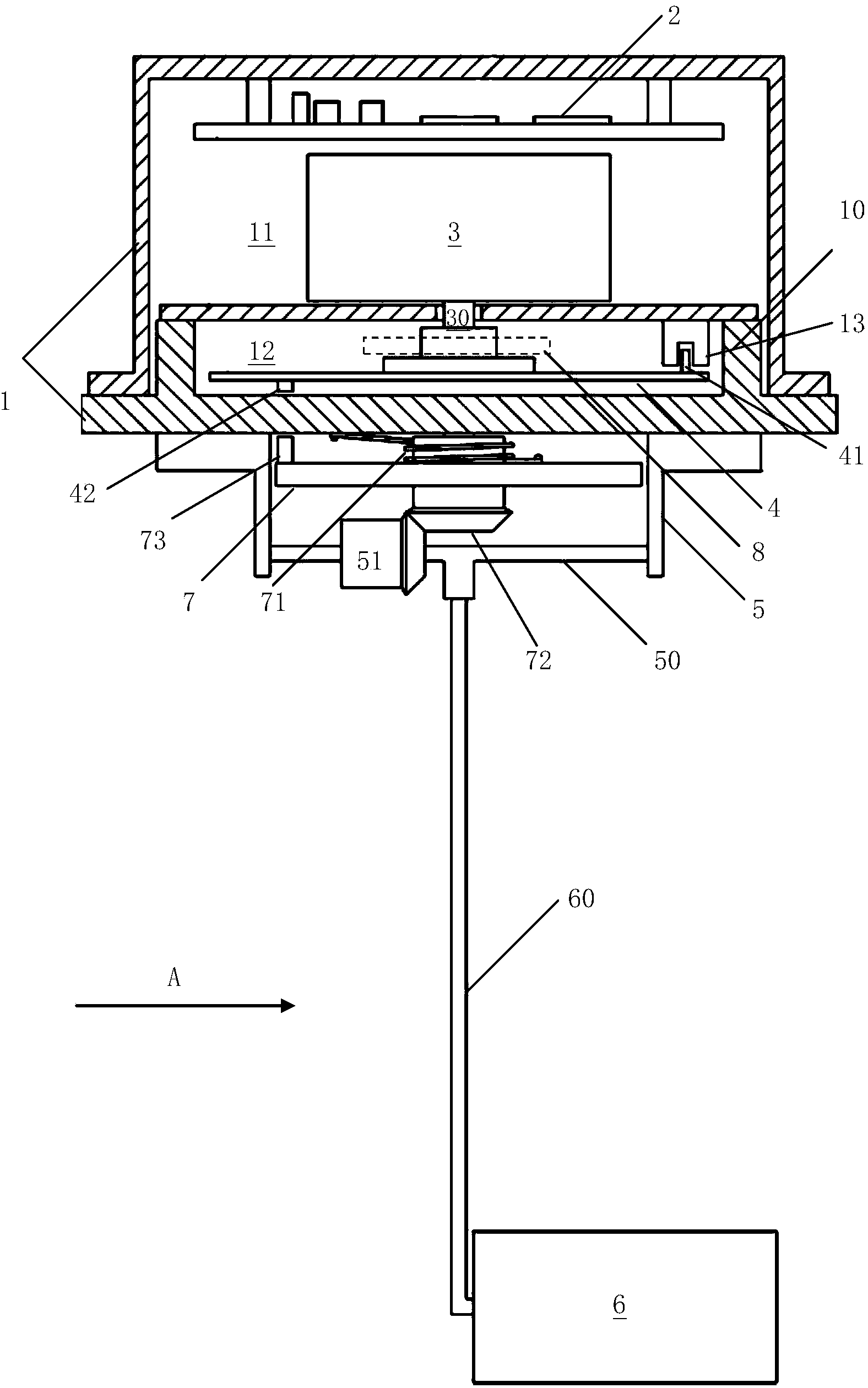 Liquid level sensor and measuring method thereof