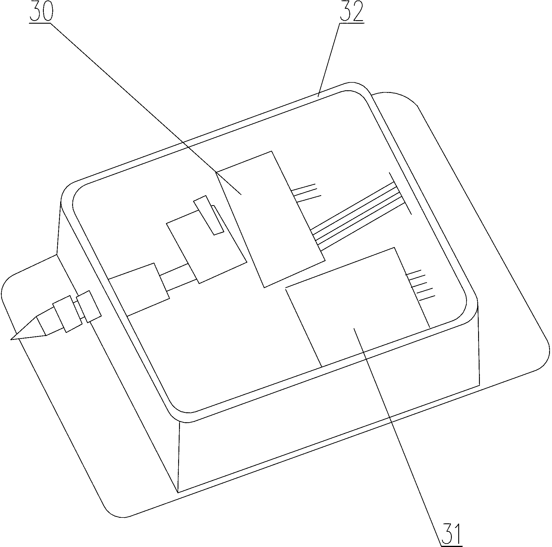 Micro spectrometer based on micro-electro-mechanical interference platform