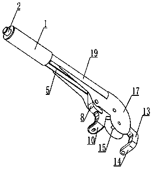 Hand brake device