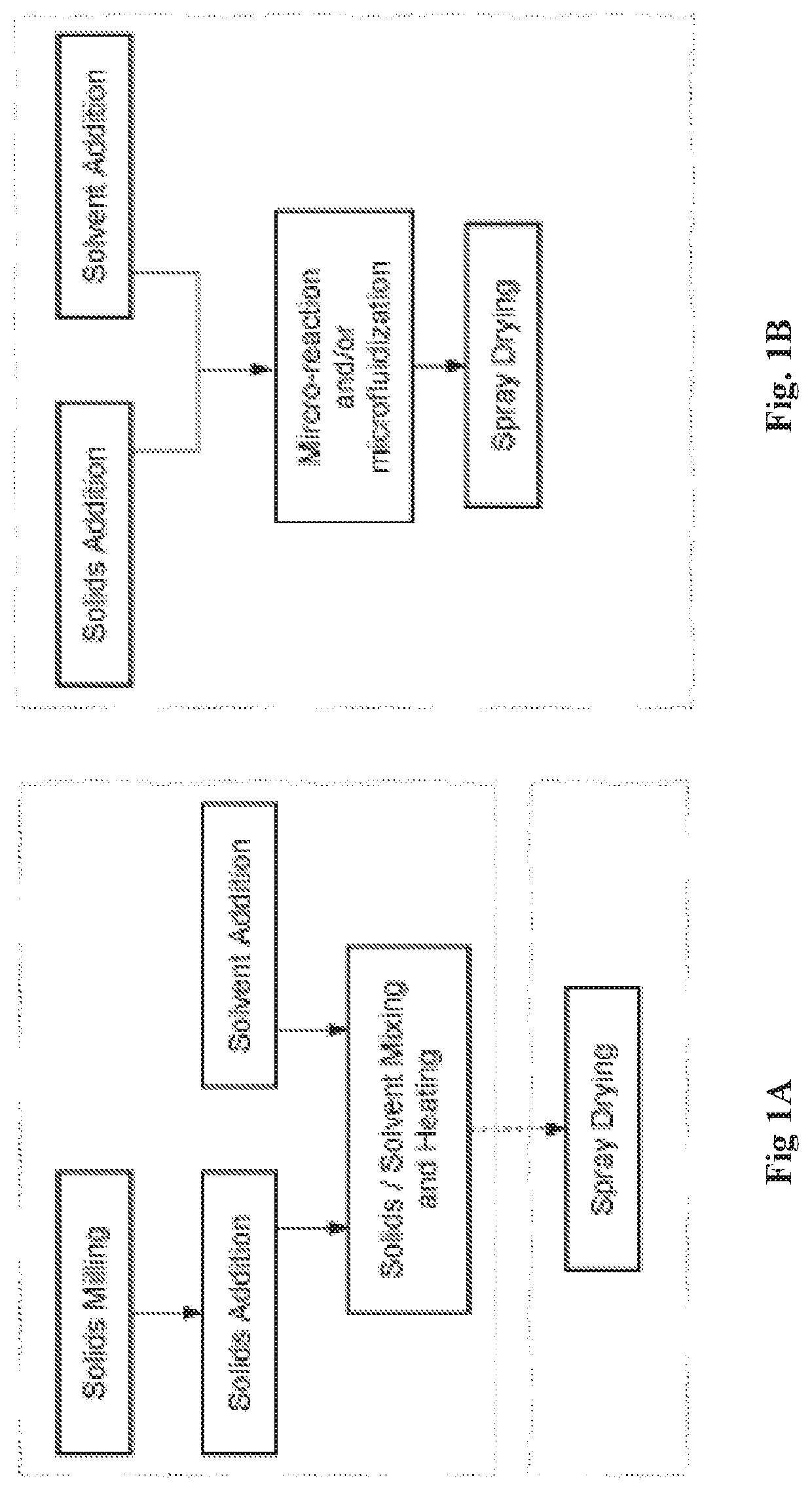 A Spray Drying Process with Continuous Preparation of Spray Solution