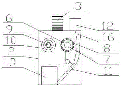 Shuttlecock gluing device