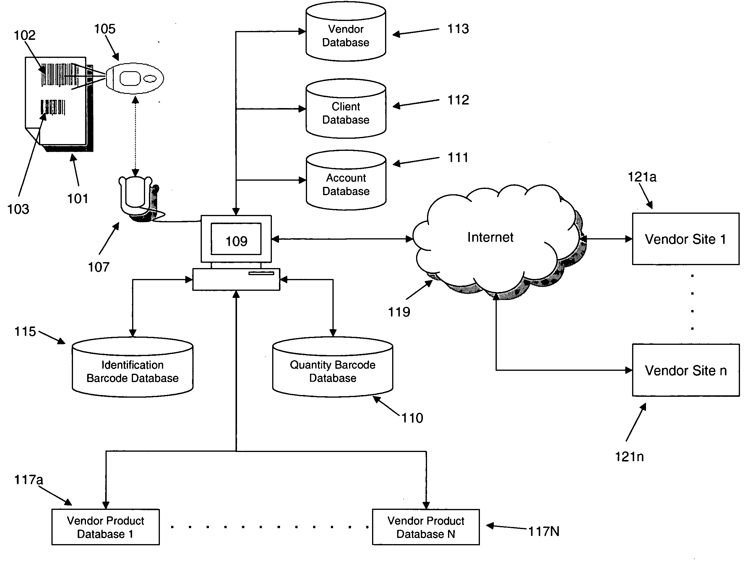 System and method for aggregating and managing client orders using barcode scanning technology