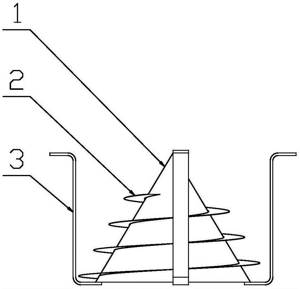 A flow equalizing distributor used in the tube box of a dry shell-and-tube evaporator