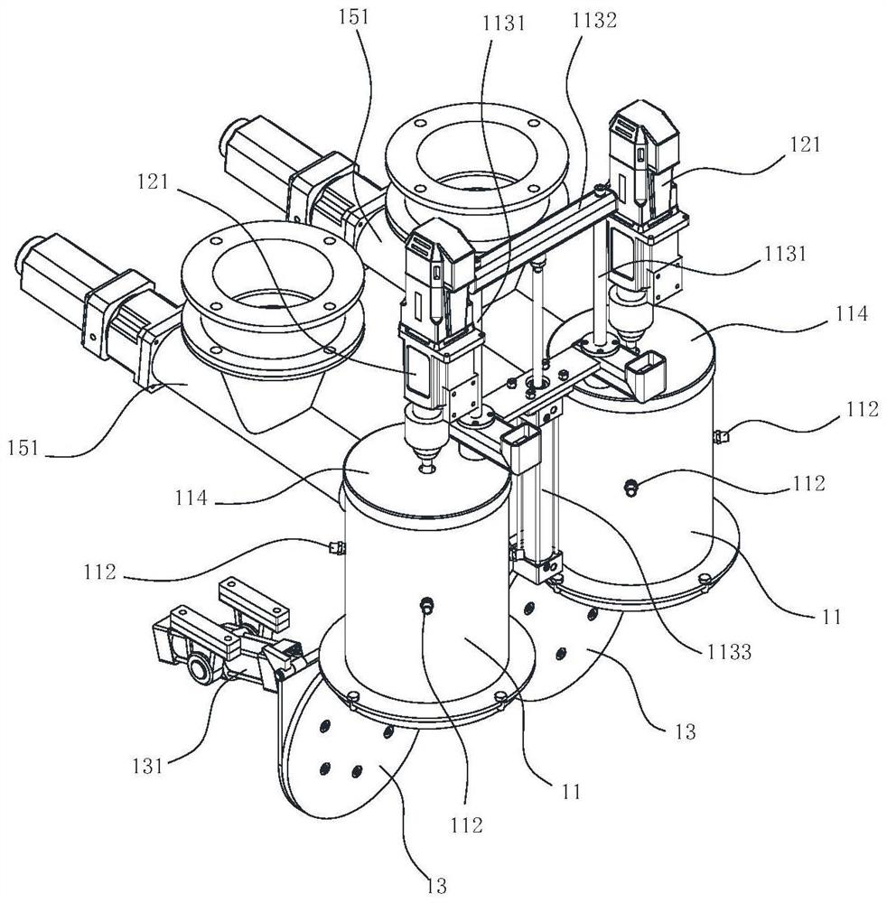 Stirring device and heat preservation and sound insulation board pouring system