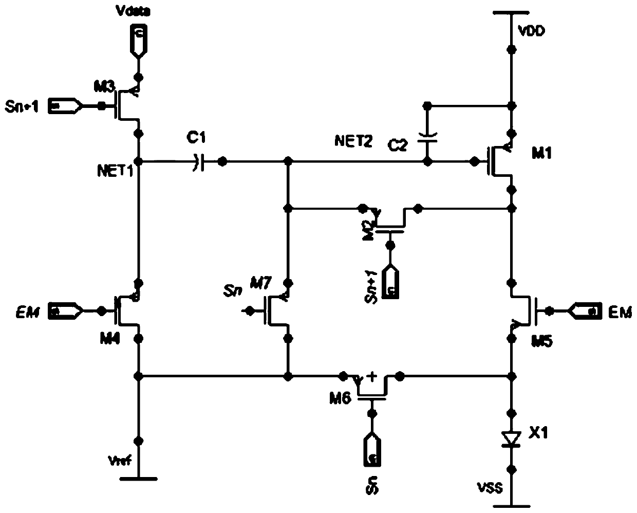 Pixel driving circuit and control method of pixel driving circuit