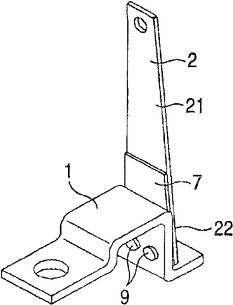 Circuit breaker and thermal trip