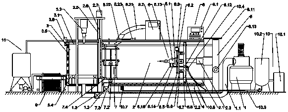 Vacuum welding equipment with interlayer for cooling and heating and application method of vacuum welding equipment