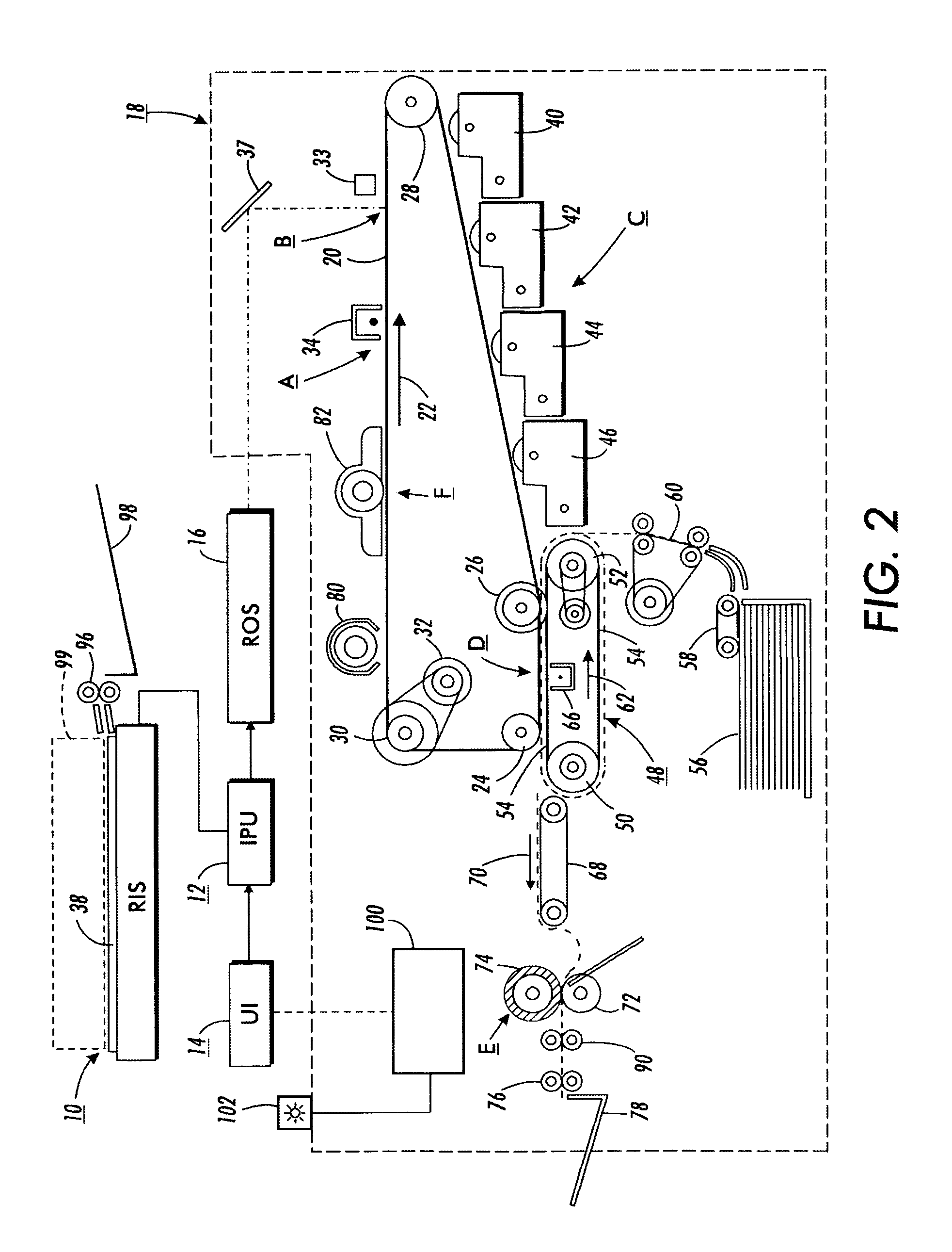 Color calibration alarm apparatus and method for use in an image-rendering device