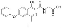 Crystallization process of Roxadustat bulk drug with controlled particle size