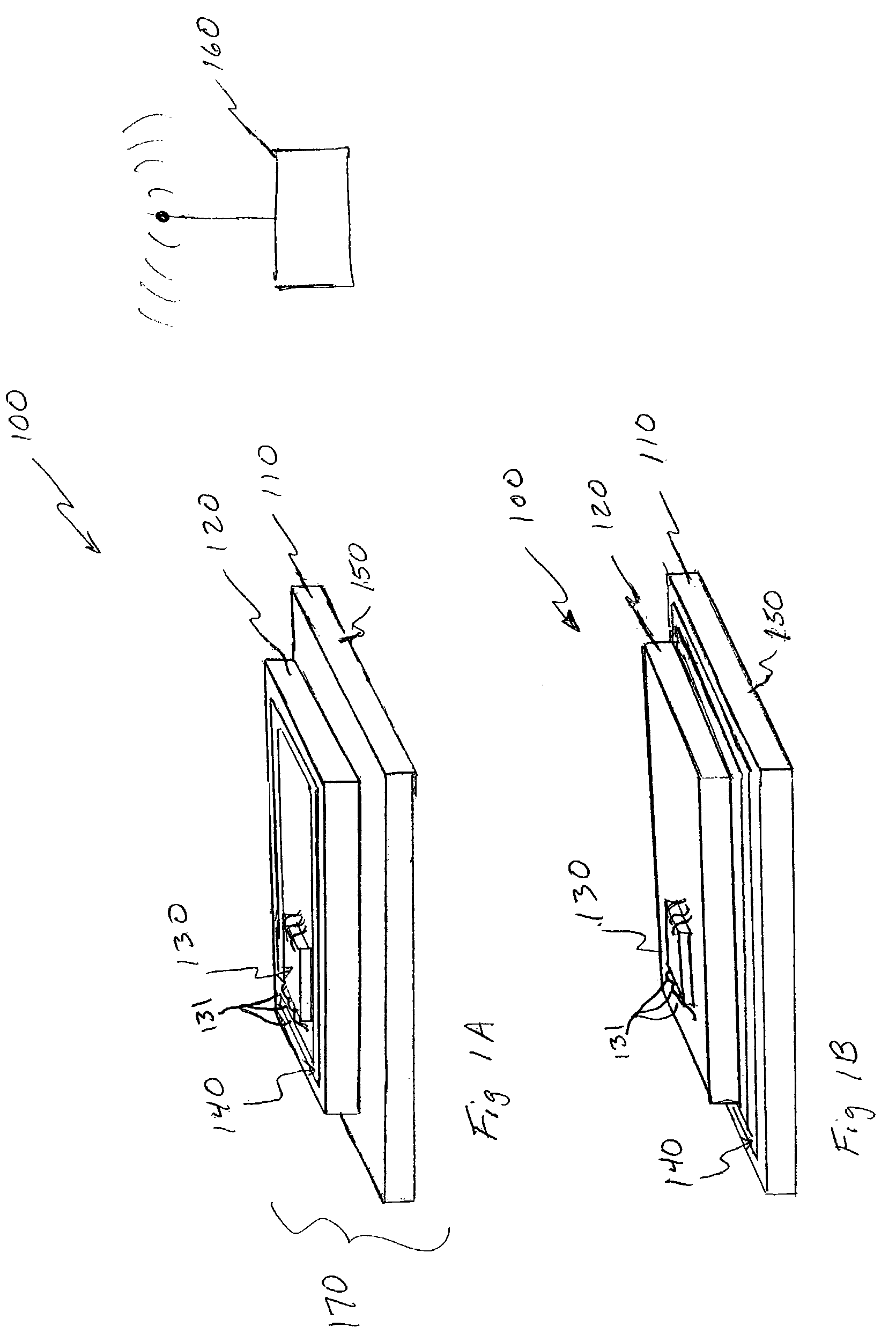 Active wireless tagging system on peel and stick substrate