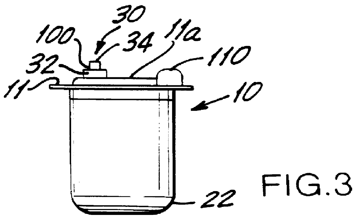 Reclosable dispenser package, reclosable outlet forming structure and method and apparatus for making same