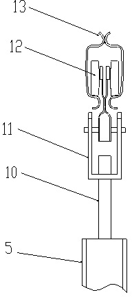 Pneumatic vertical rotating suction machine and utility unit thereof