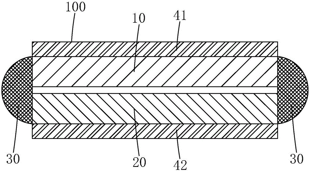 Side edge shading glue and no-border display device