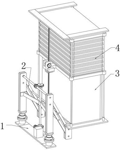 An external rainproof electric control box