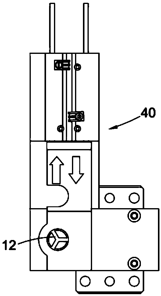 A kind of material taking device of sealing ring