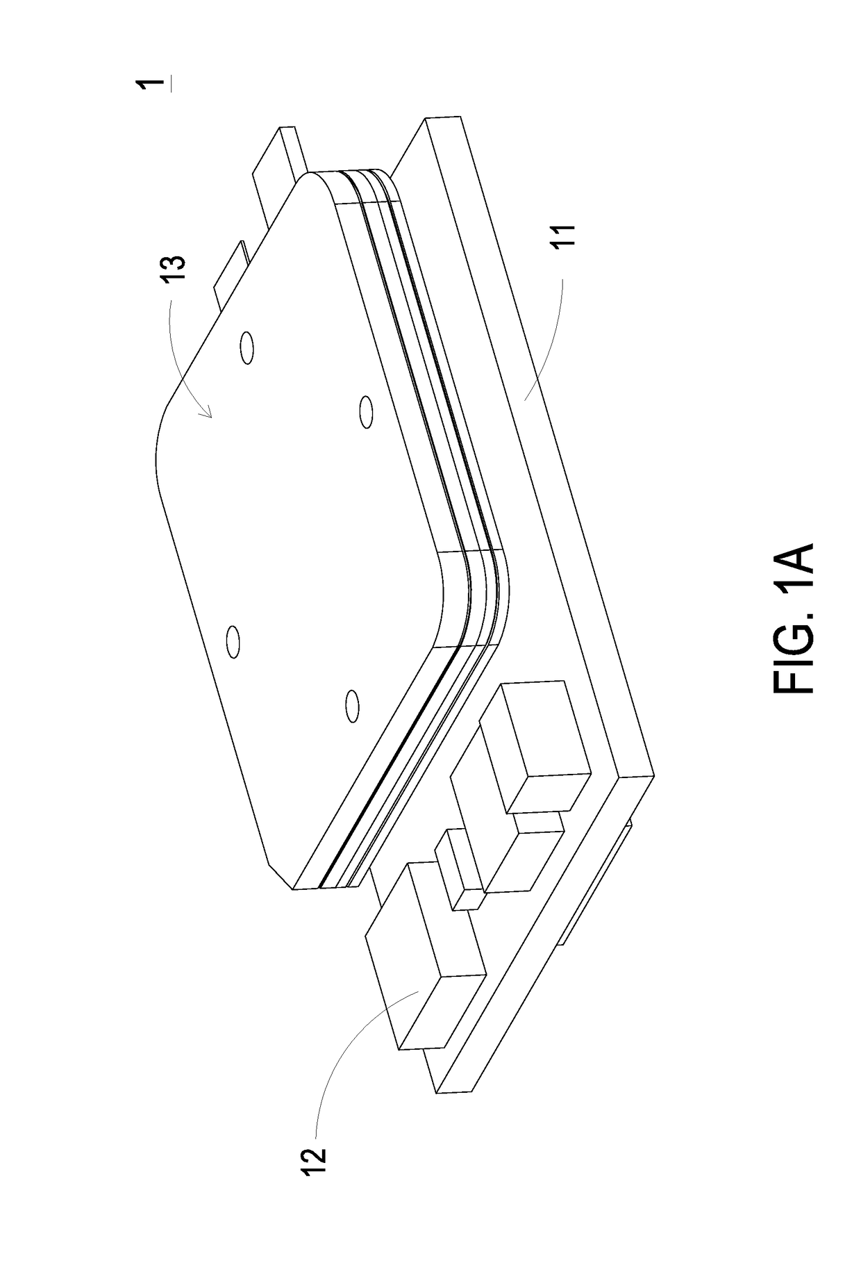 Actuating and sensing module