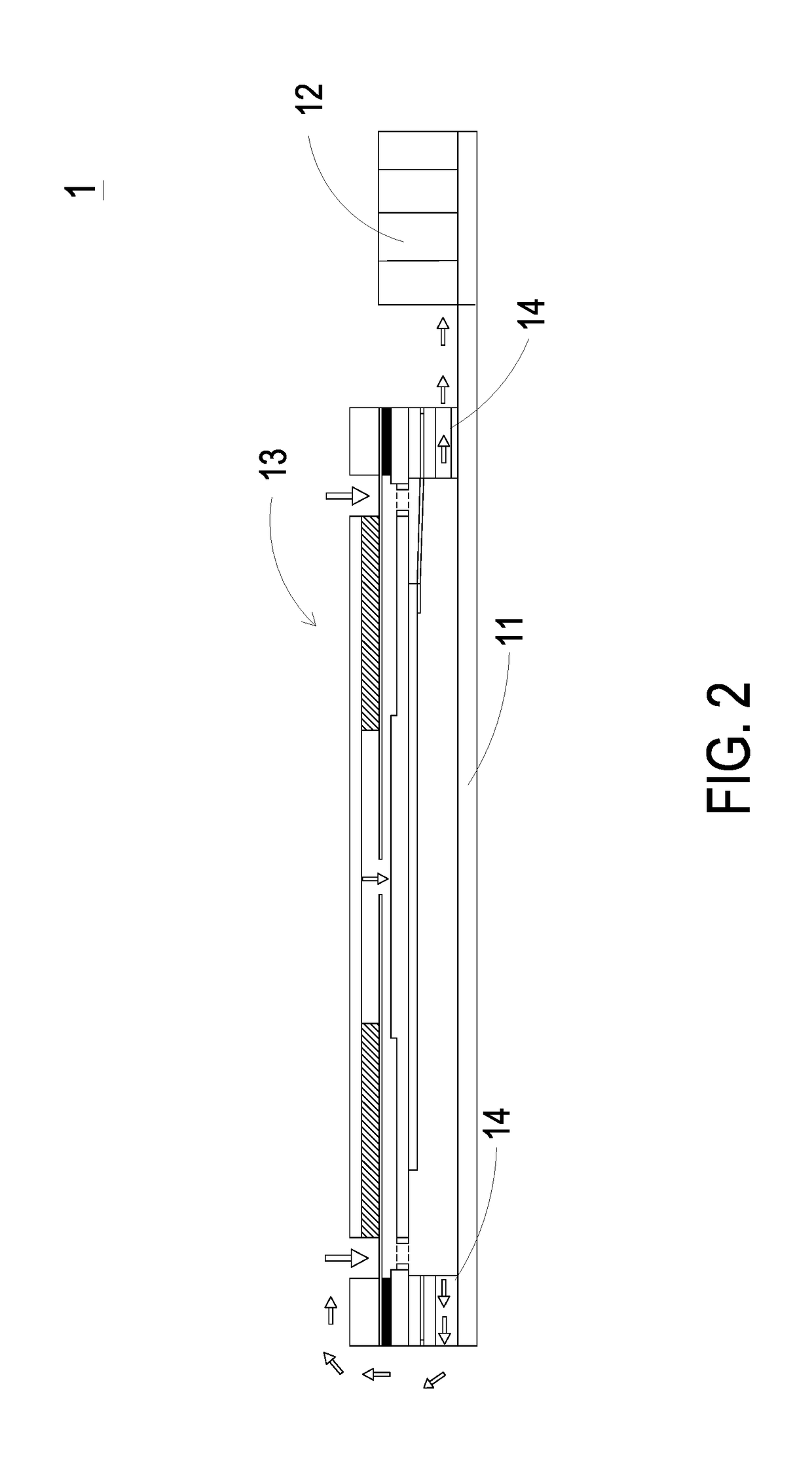 Actuating and sensing module