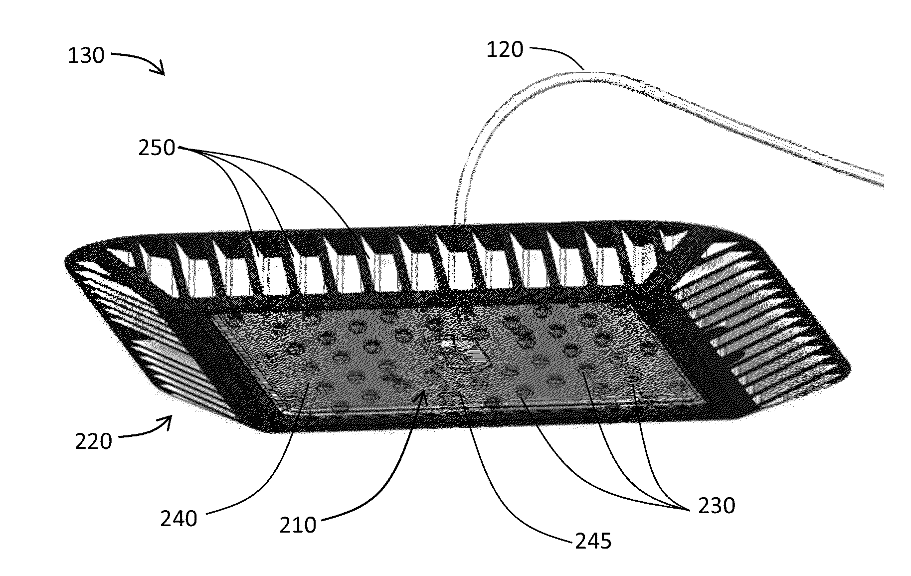 Canopy light system and associated methods