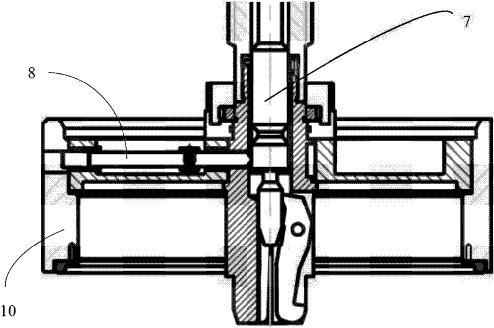 Gripping mechanism for waste filtering core replacement and transfer unit device