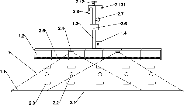 Roadside area-variable parking space management system with advertising function and operation method thereof