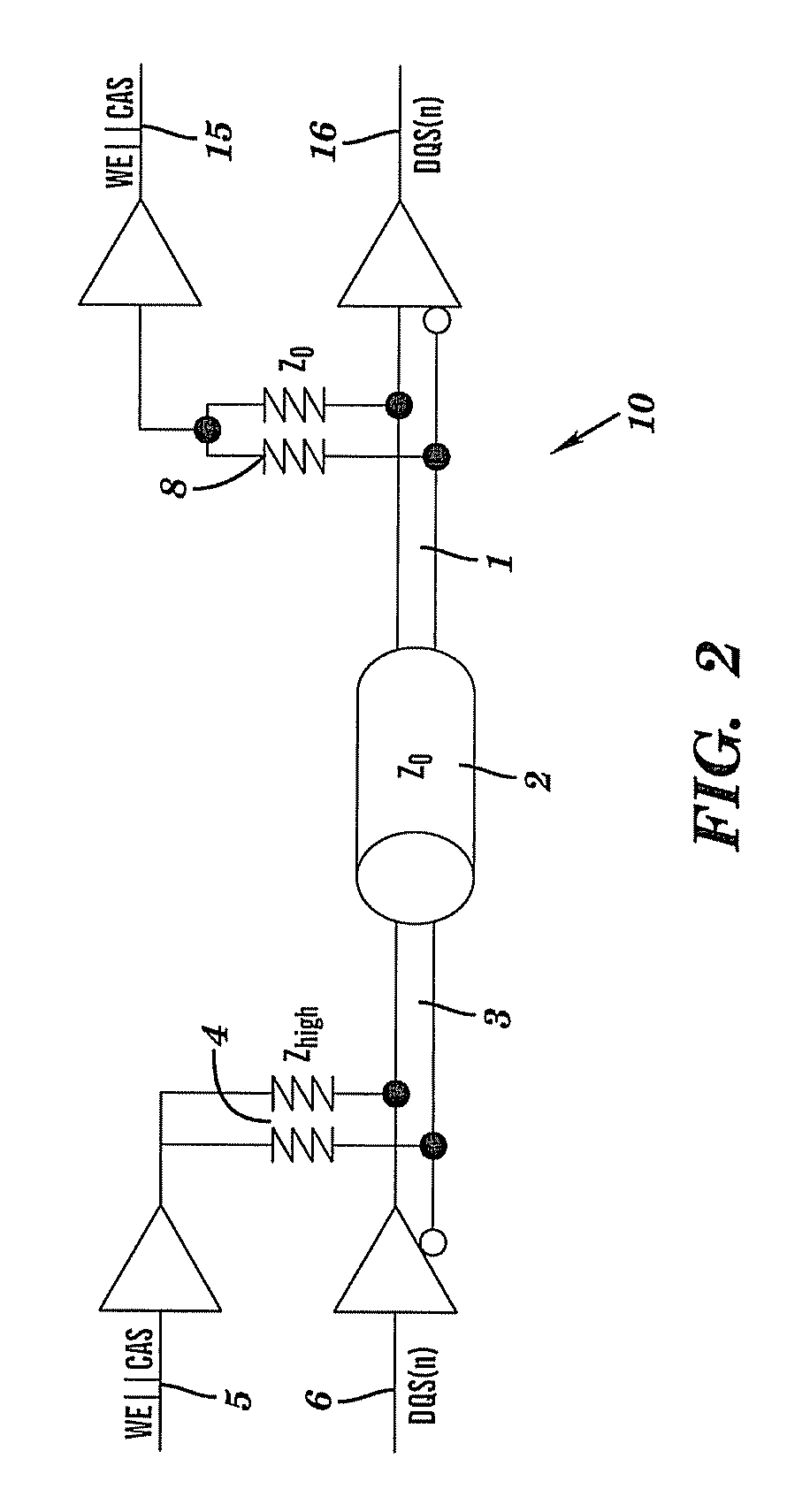 Using common mode differential data signals of ddr2 sdram for control signal transmission