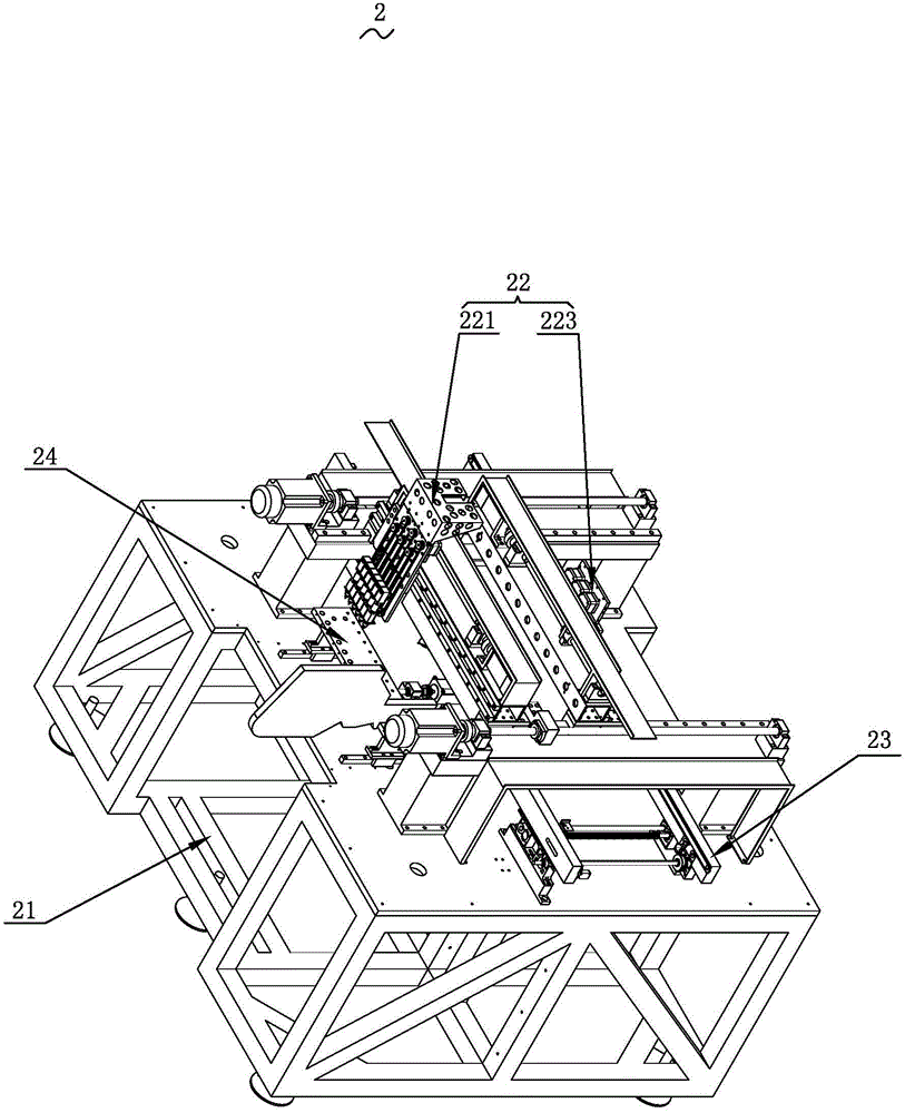 Chip mounter with air pressure sampling board