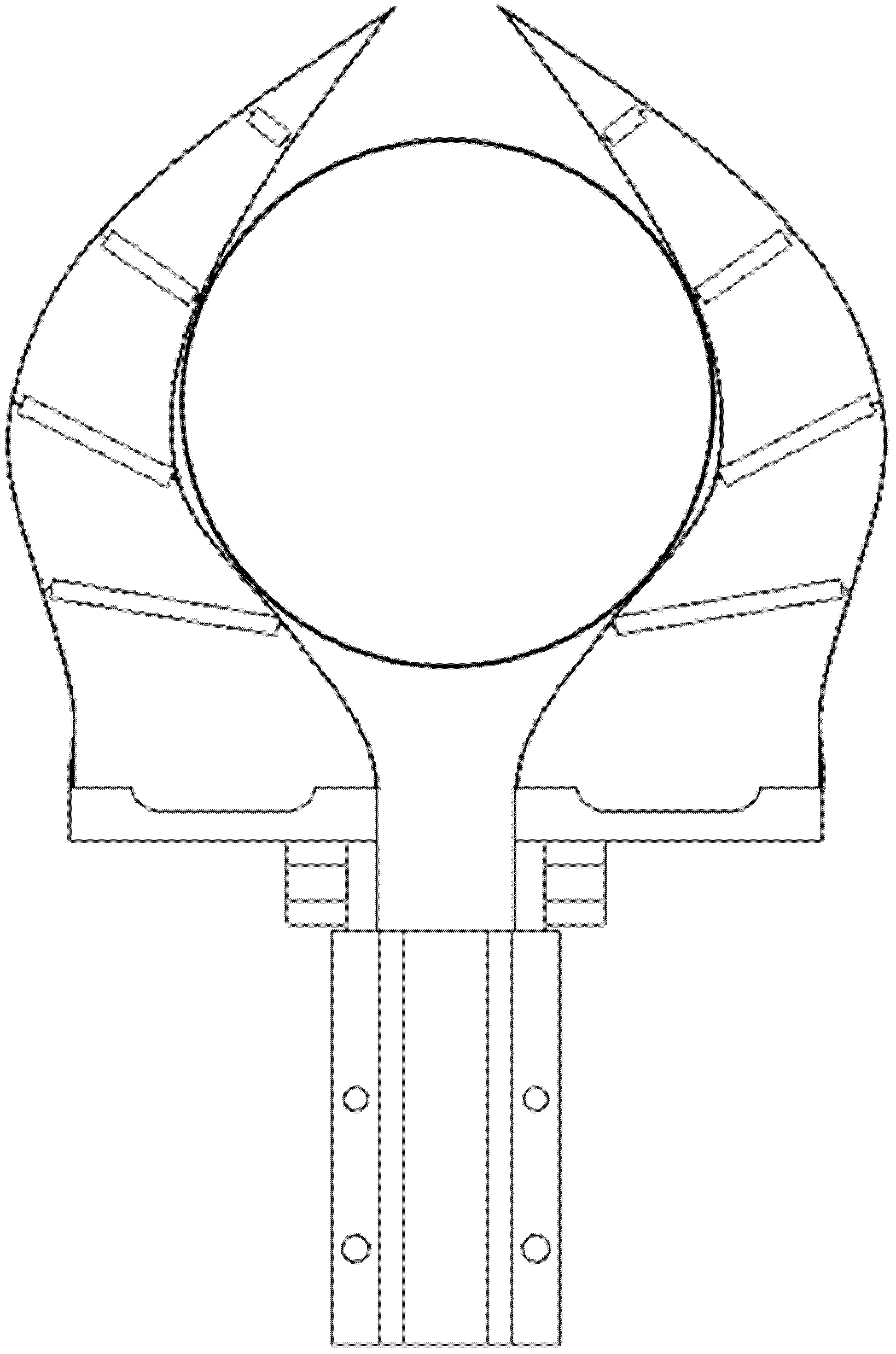 Flexible mechanical finger adaptive to shapes of clamped objects