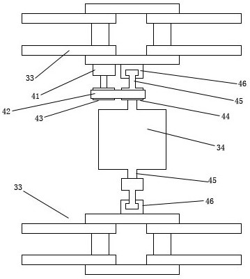 Walking turnover type sealing ring detection device and detection method thereof