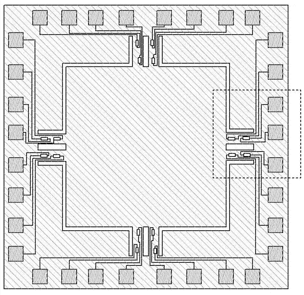 Piezoresistive tri-axial acceleration sensor with anti-overload capability and preparation method thereof