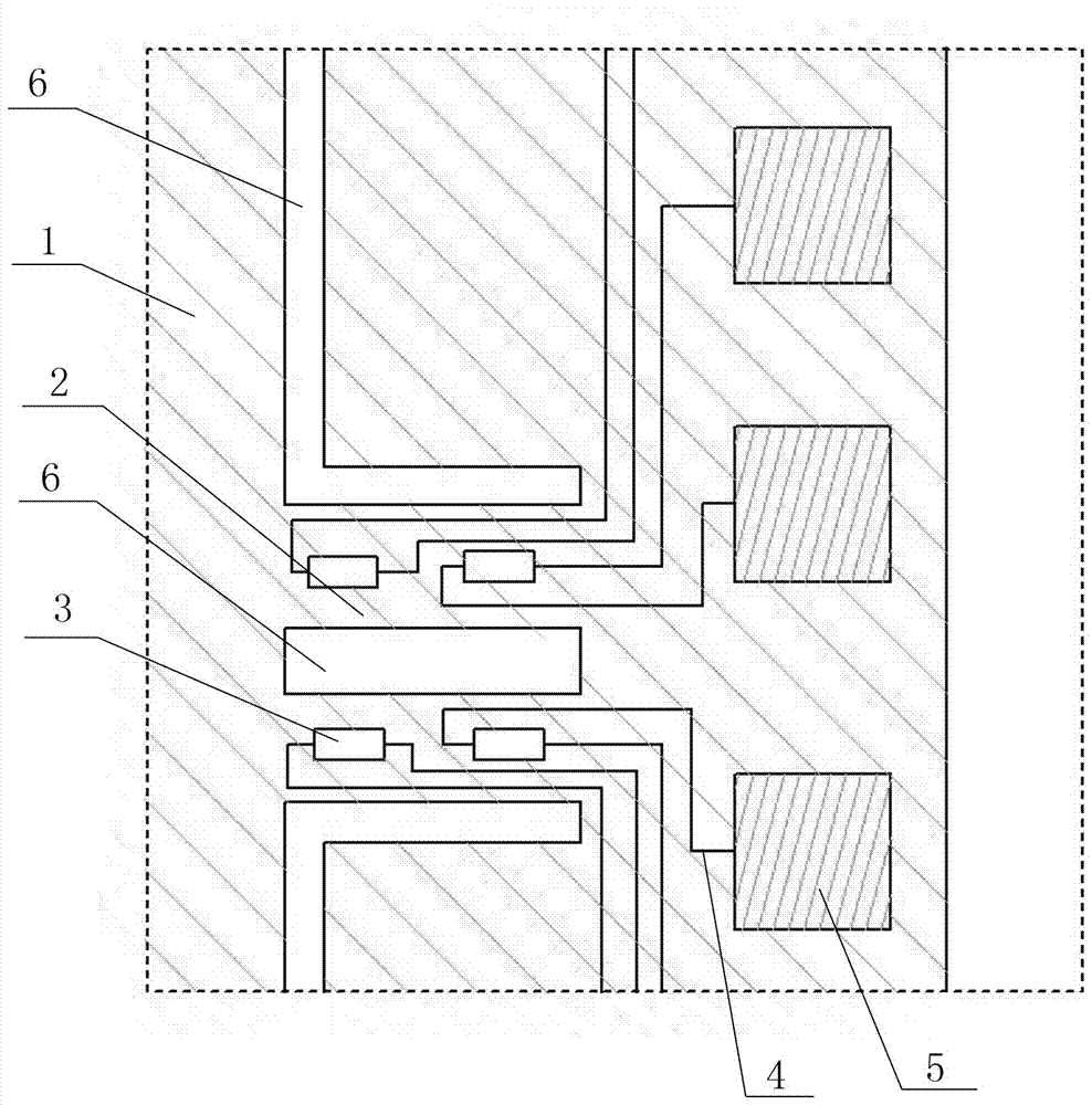 Piezoresistive tri-axial acceleration sensor with anti-overload capability and preparation method thereof