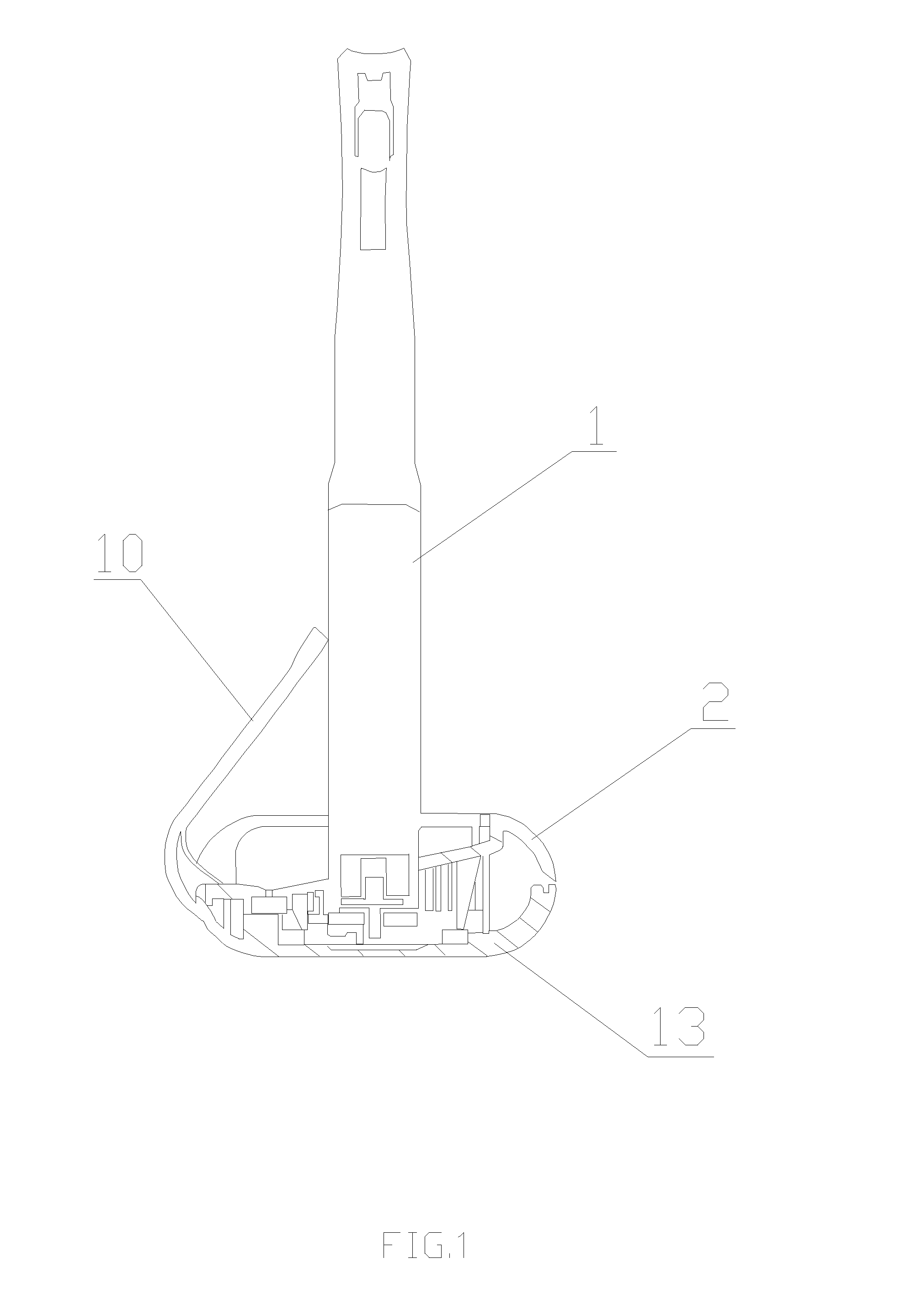 Contact type charging device used for an electronic cigarette