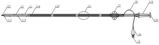 Minimally invasive pneumothorax drainage tube