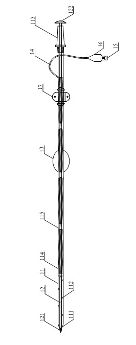 Minimally invasive pneumothorax drainage tube