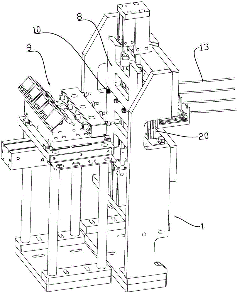 Female needle base breakover test device