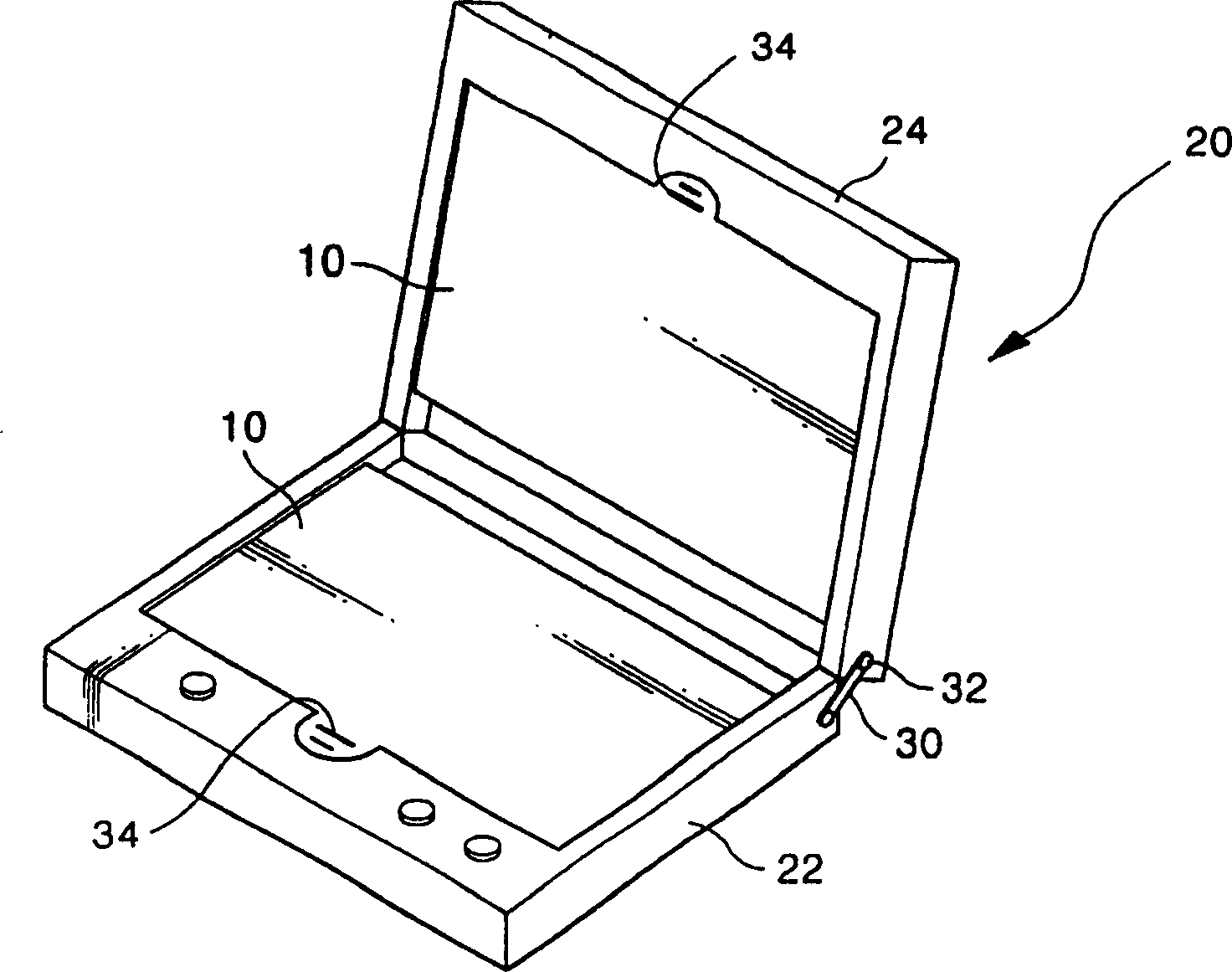 Panel display device