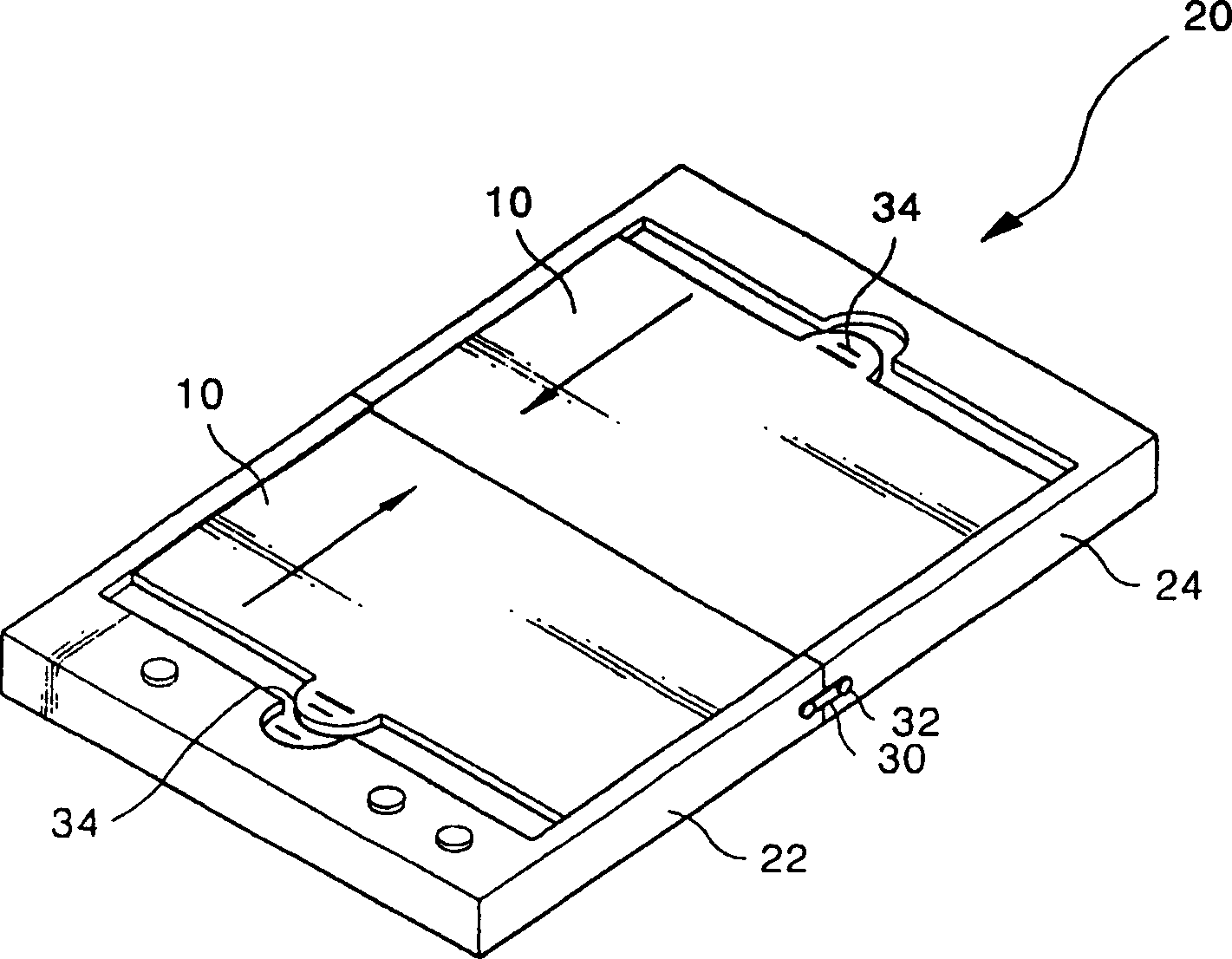 Panel display device