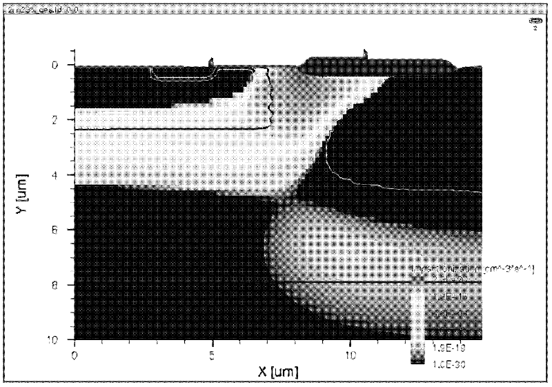 Method for improving breakdown voltage of N-groove laterally diffused metal oxide semiconductor (LDMOS)