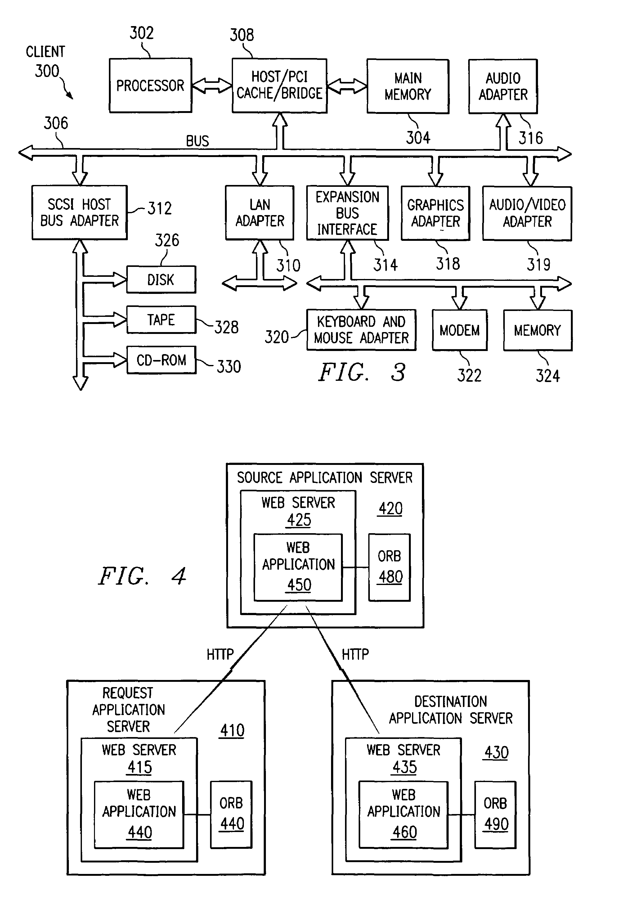 Legacy CORBA name space integration using web application servers